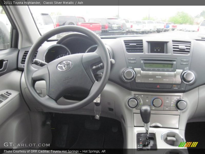 Classic Silver Metallic / Ash 2011 Toyota Highlander