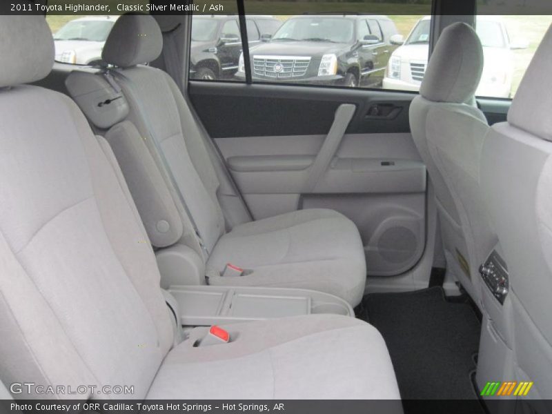  2011 Highlander  Ash Interior