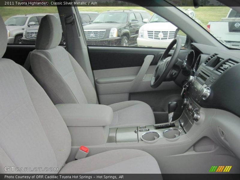  2011 Highlander  Ash Interior