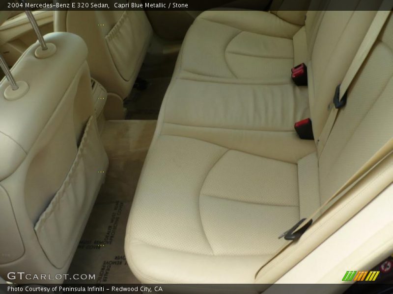 Capri Blue Metallic / Stone 2004 Mercedes-Benz E 320 Sedan