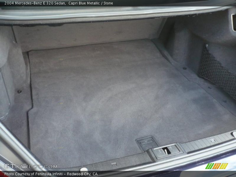 Capri Blue Metallic / Stone 2004 Mercedes-Benz E 320 Sedan