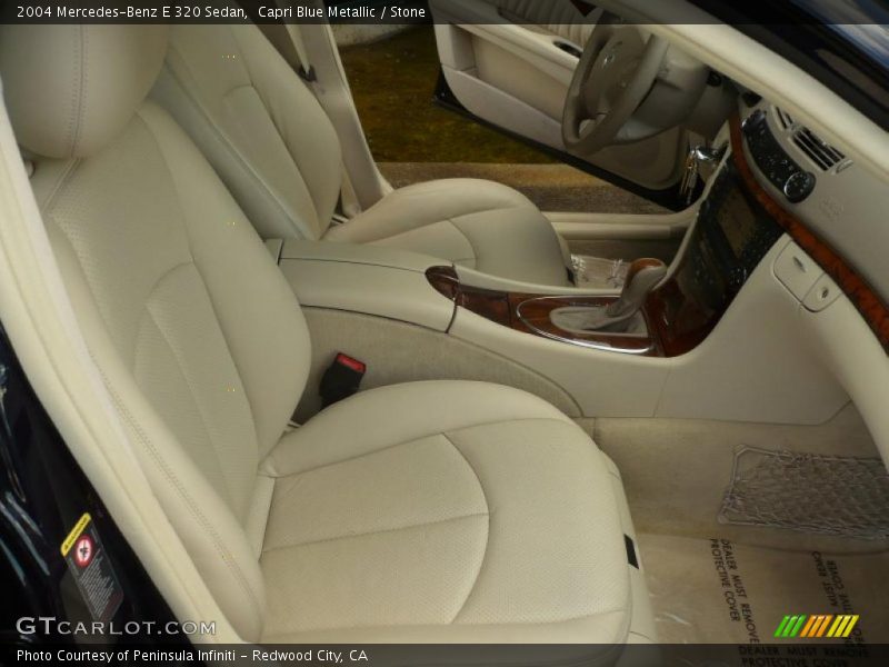Capri Blue Metallic / Stone 2004 Mercedes-Benz E 320 Sedan