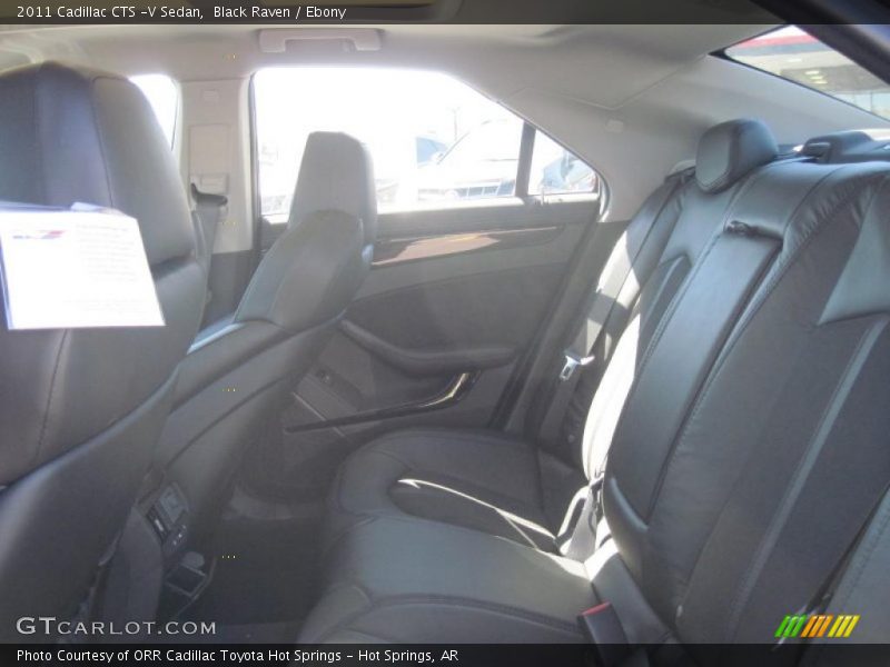 Black Raven / Ebony 2011 Cadillac CTS -V Sedan