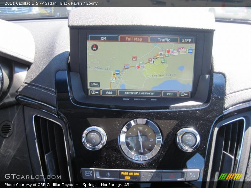 Black Raven / Ebony 2011 Cadillac CTS -V Sedan