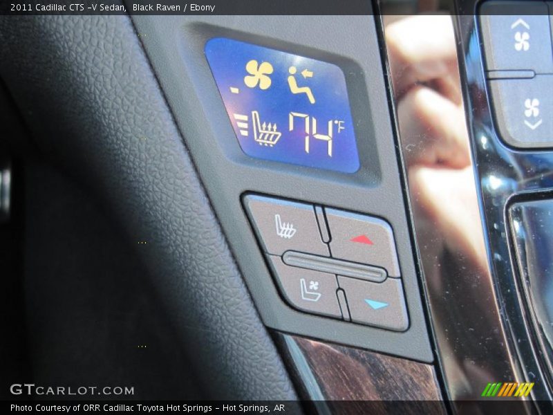 Black Raven / Ebony 2011 Cadillac CTS -V Sedan