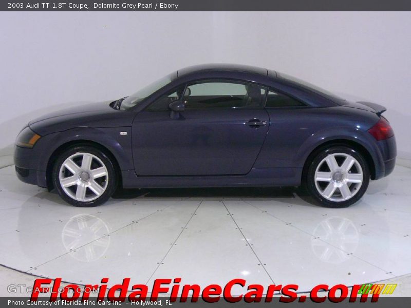 Dolomite Grey Pearl / Ebony 2003 Audi TT 1.8T Coupe