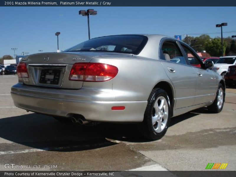 Platinum Silver Metallic / Gray 2001 Mazda Millenia Premium