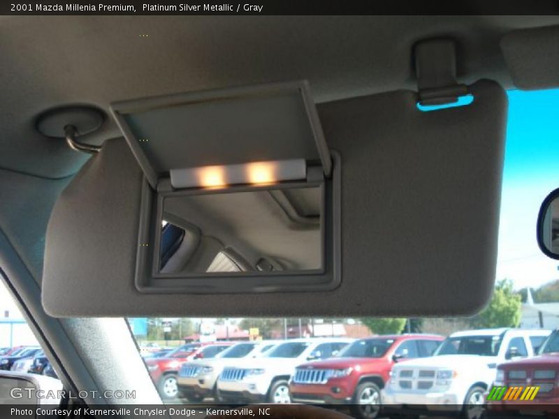 Platinum Silver Metallic / Gray 2001 Mazda Millenia Premium