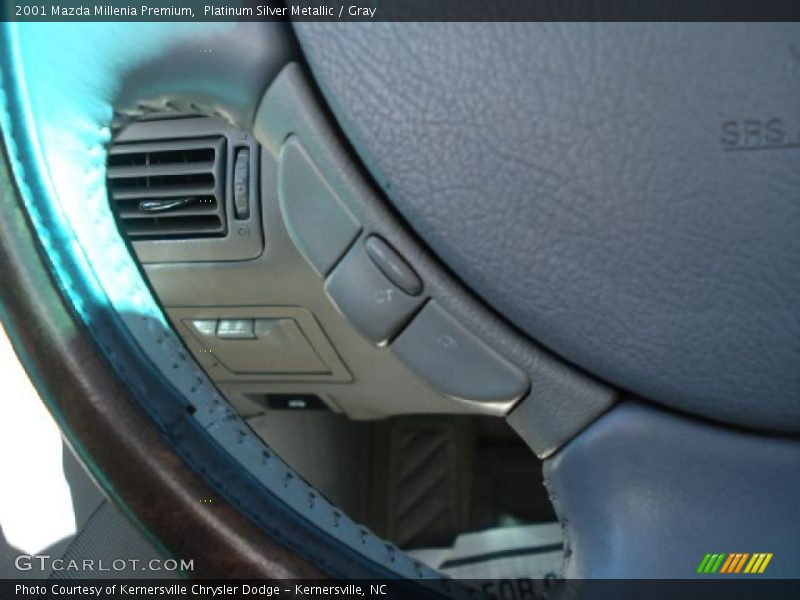 Platinum Silver Metallic / Gray 2001 Mazda Millenia Premium
