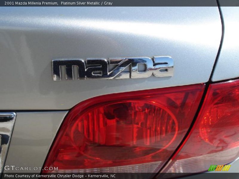 Platinum Silver Metallic / Gray 2001 Mazda Millenia Premium