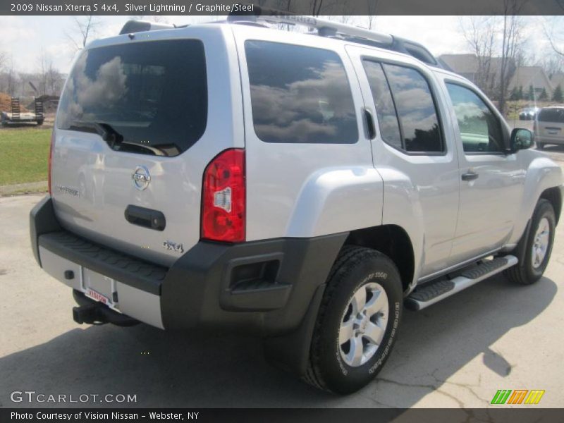 Silver Lightning / Graphite/Steel 2009 Nissan Xterra S 4x4