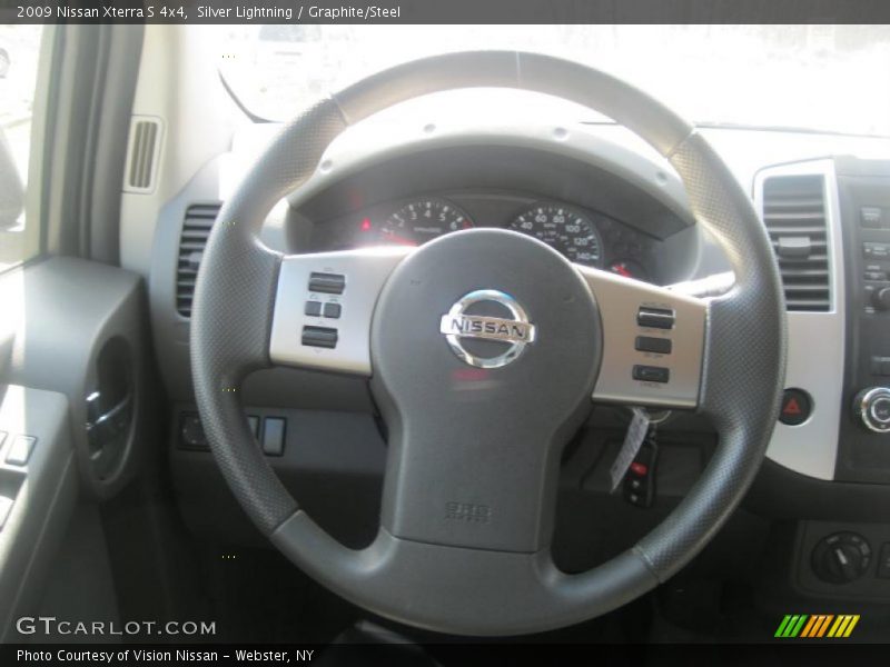 Silver Lightning / Graphite/Steel 2009 Nissan Xterra S 4x4