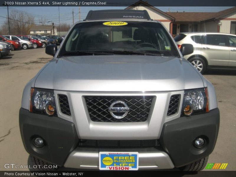 Silver Lightning / Graphite/Steel 2009 Nissan Xterra S 4x4