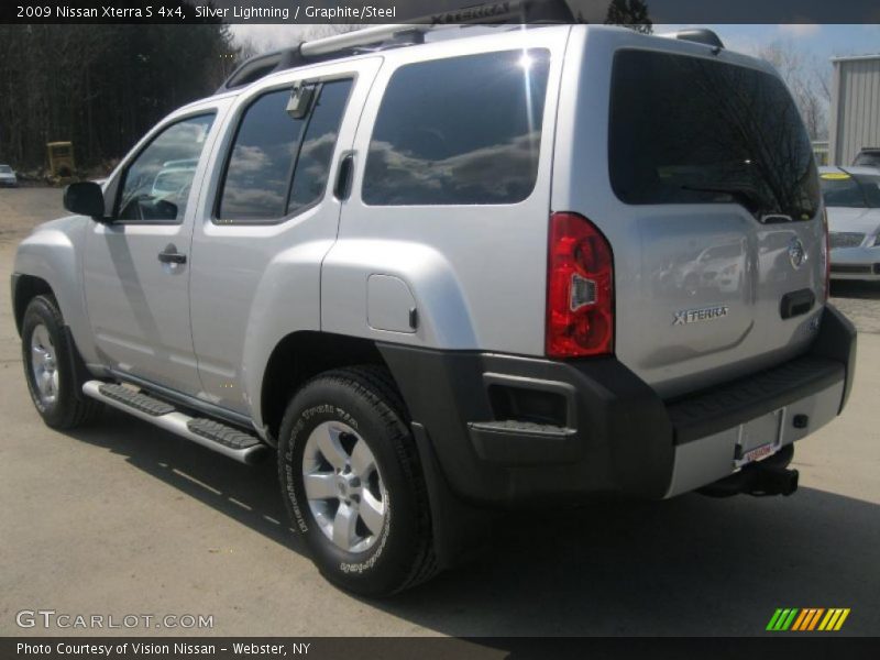 Silver Lightning / Graphite/Steel 2009 Nissan Xterra S 4x4