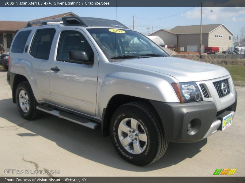 Silver Lightning / Graphite/Steel 2009 Nissan Xterra S 4x4