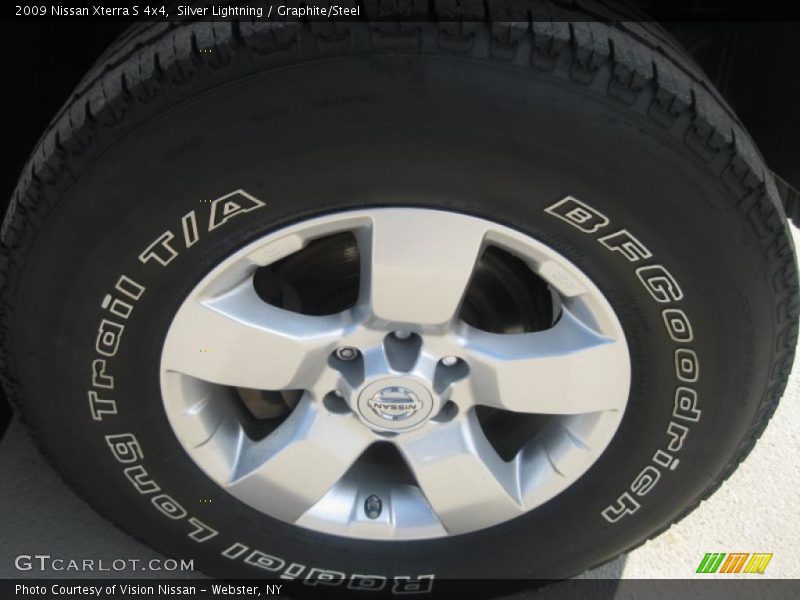 Silver Lightning / Graphite/Steel 2009 Nissan Xterra S 4x4