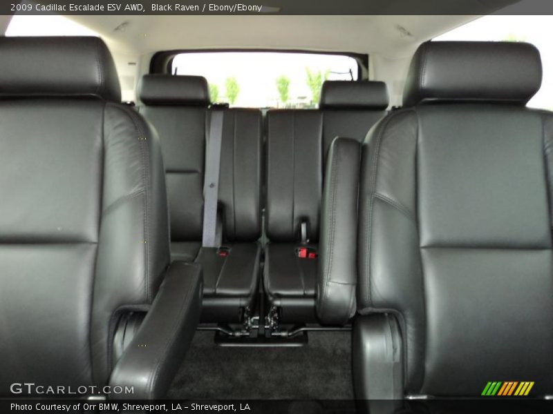 Black Raven / Ebony/Ebony 2009 Cadillac Escalade ESV AWD