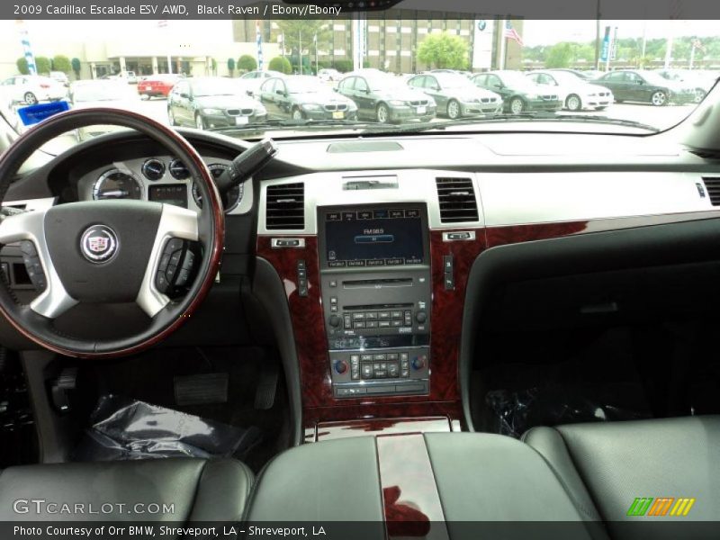 Black Raven / Ebony/Ebony 2009 Cadillac Escalade ESV AWD
