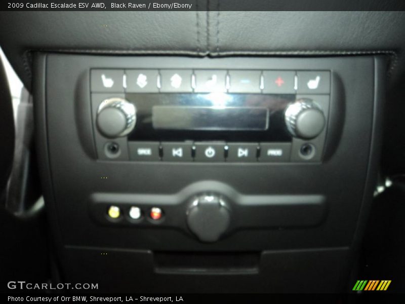 Black Raven / Ebony/Ebony 2009 Cadillac Escalade ESV AWD
