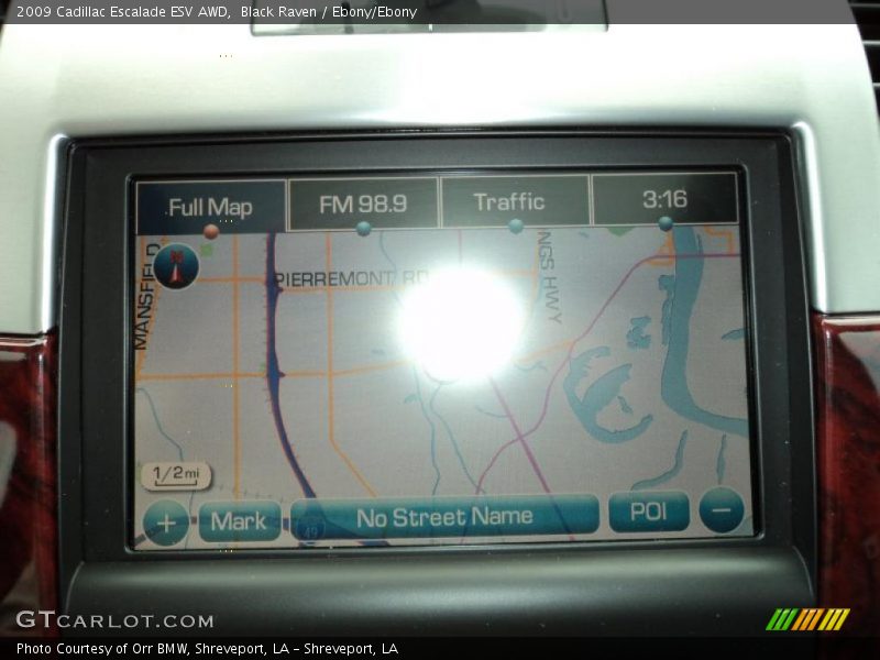 Black Raven / Ebony/Ebony 2009 Cadillac Escalade ESV AWD