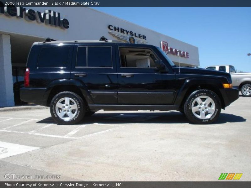 Black / Medium Slate Gray 2006 Jeep Commander