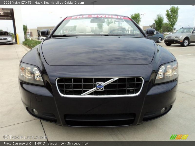 Magic Blue Metallic / Calcite Cream 2008 Volvo C70 T5