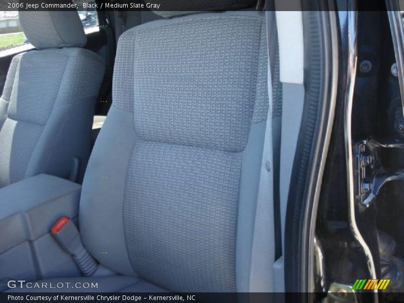 Black / Medium Slate Gray 2006 Jeep Commander