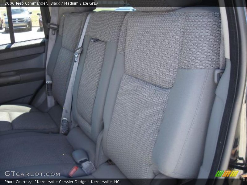 Black / Medium Slate Gray 2006 Jeep Commander