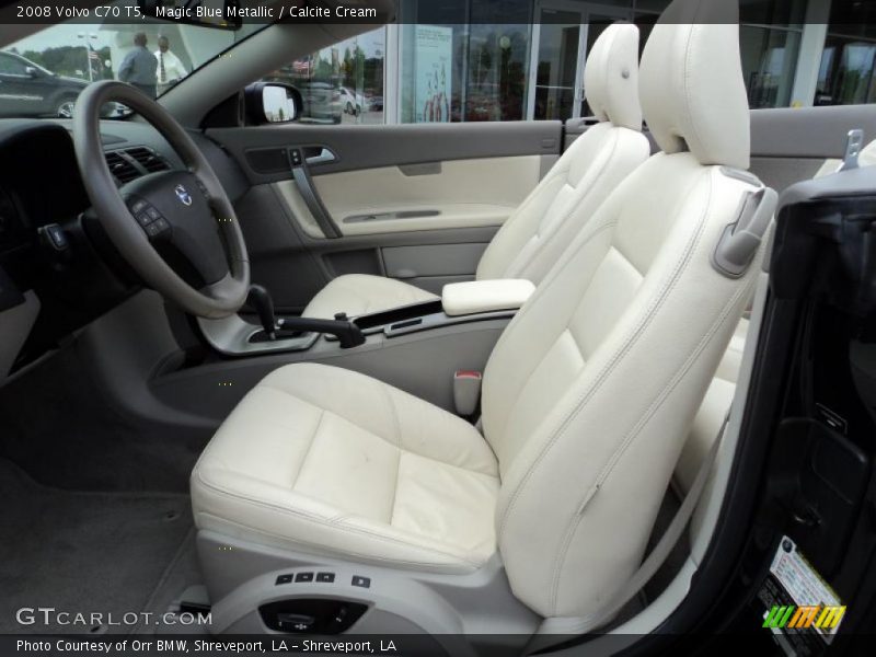  2008 C70 T5 Calcite Cream Interior