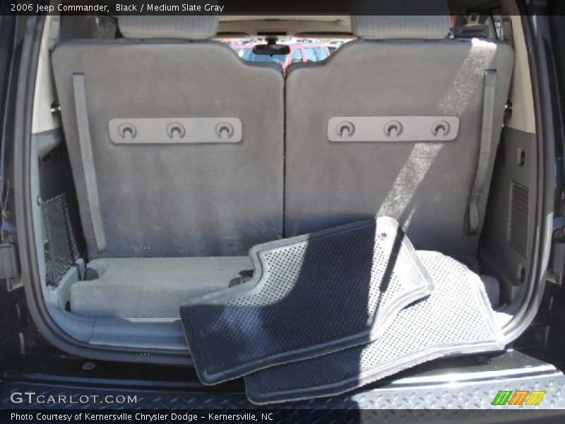 Black / Medium Slate Gray 2006 Jeep Commander