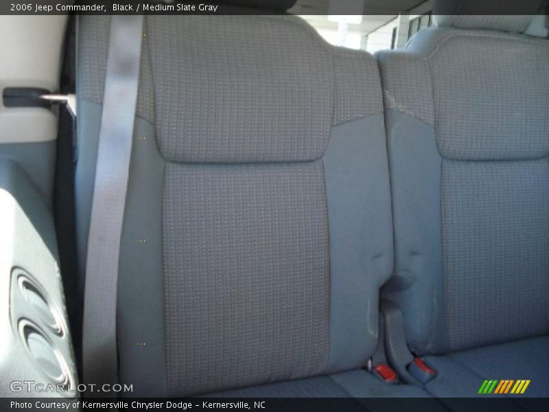 Black / Medium Slate Gray 2006 Jeep Commander