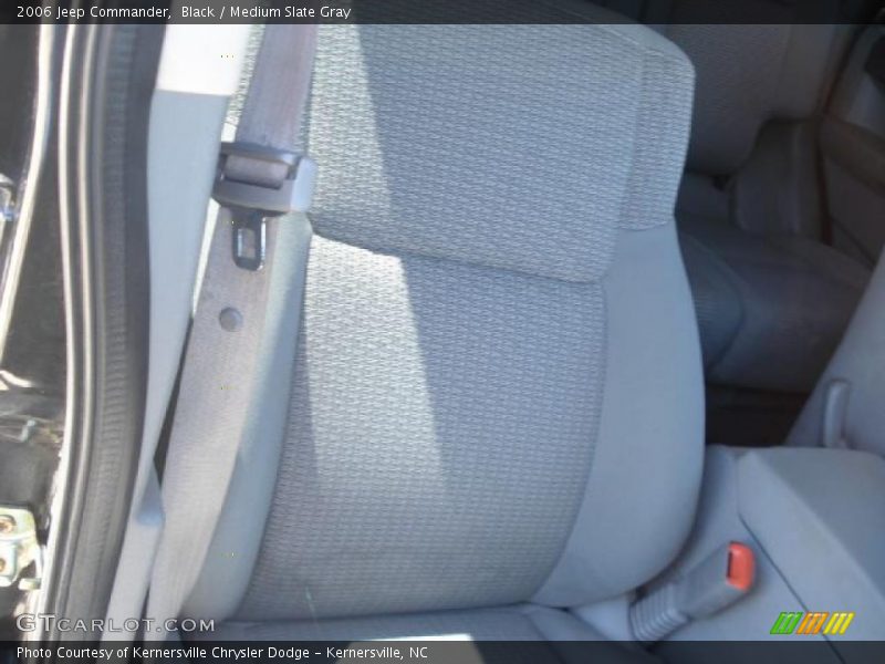 Black / Medium Slate Gray 2006 Jeep Commander