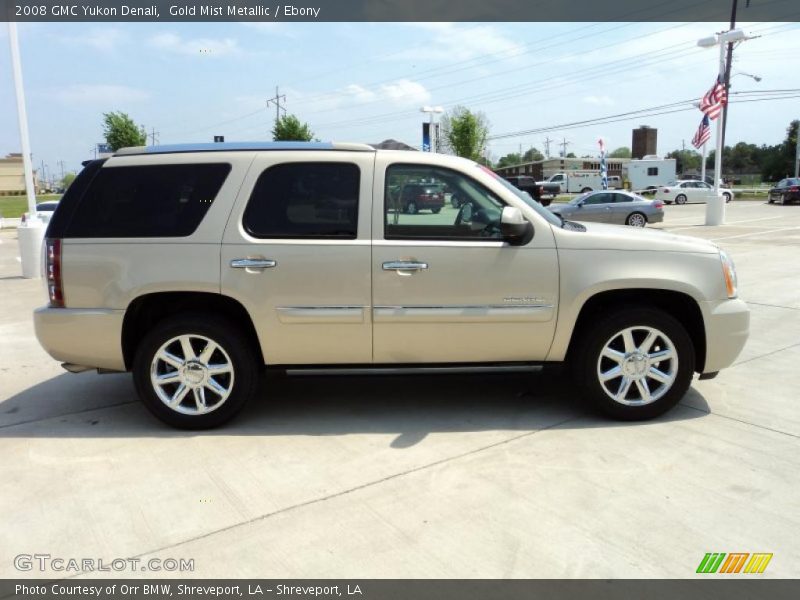 Gold Mist Metallic / Ebony 2008 GMC Yukon Denali