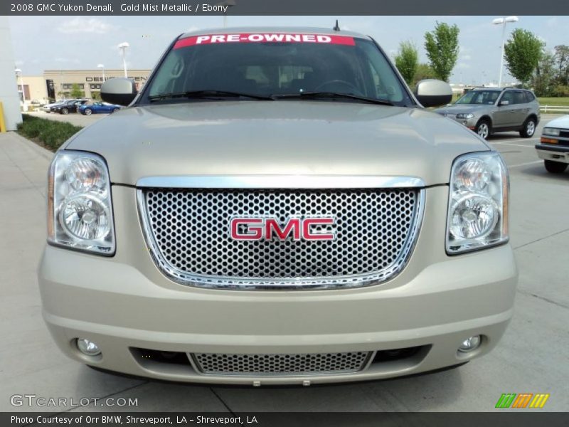 Gold Mist Metallic / Ebony 2008 GMC Yukon Denali