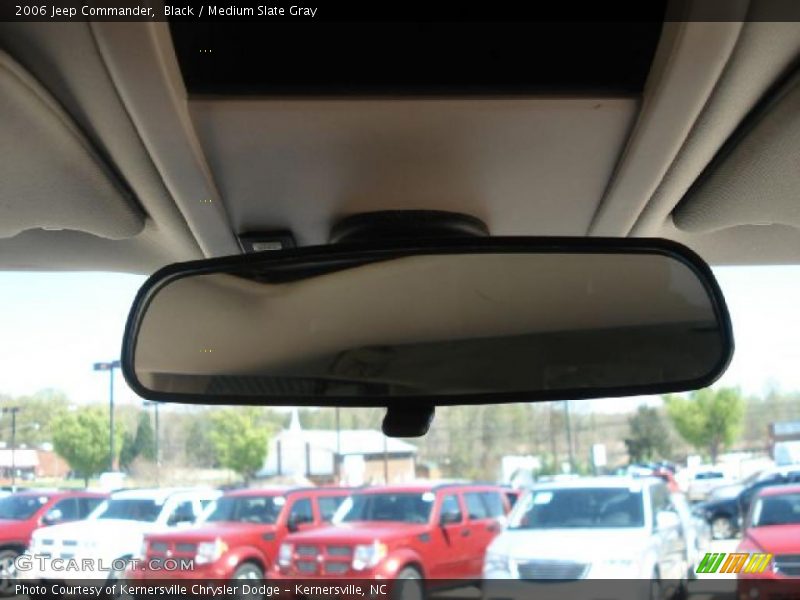 Black / Medium Slate Gray 2006 Jeep Commander