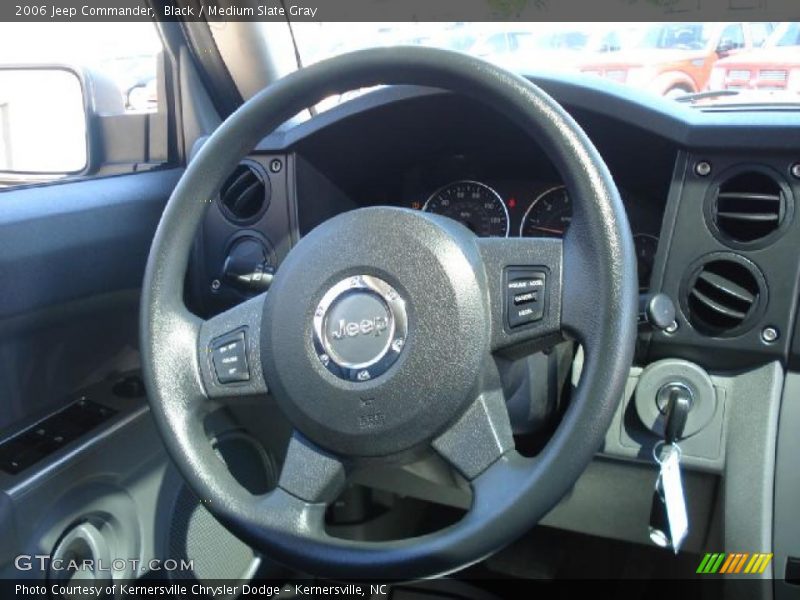 Black / Medium Slate Gray 2006 Jeep Commander