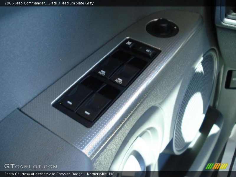 Black / Medium Slate Gray 2006 Jeep Commander