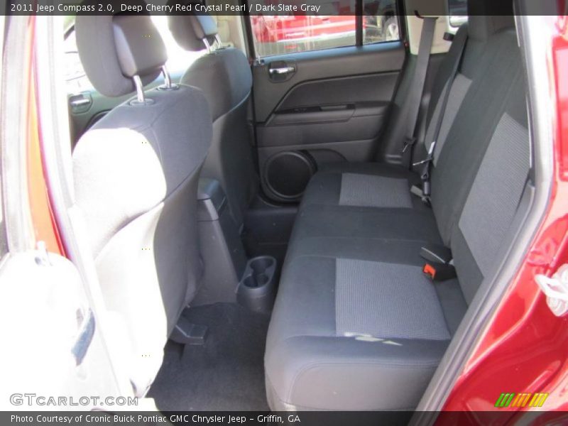  2011 Compass 2.0 Dark Slate Gray Interior
