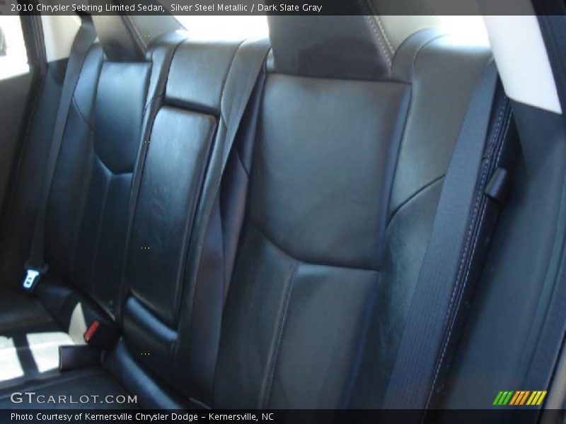 Silver Steel Metallic / Dark Slate Gray 2010 Chrysler Sebring Limited Sedan
