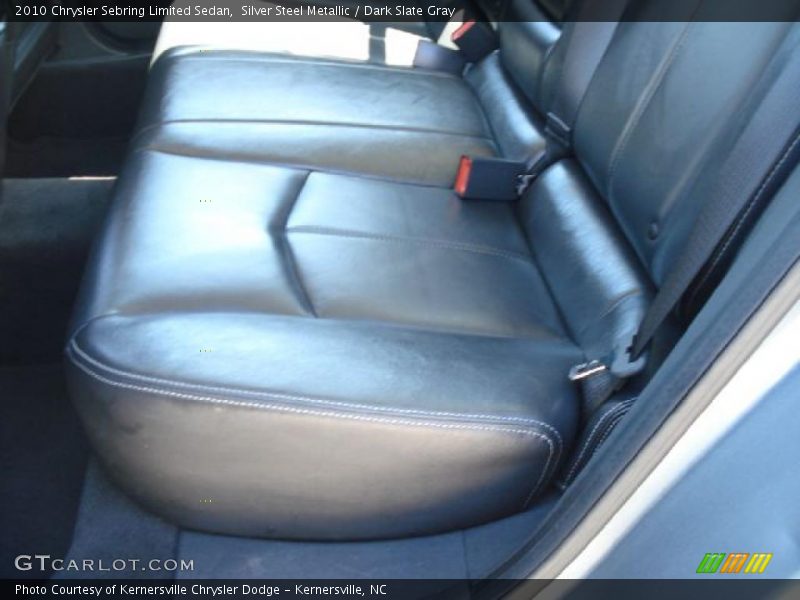 Silver Steel Metallic / Dark Slate Gray 2010 Chrysler Sebring Limited Sedan