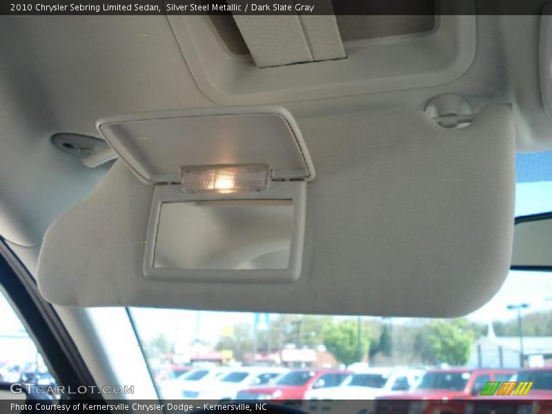 Silver Steel Metallic / Dark Slate Gray 2010 Chrysler Sebring Limited Sedan