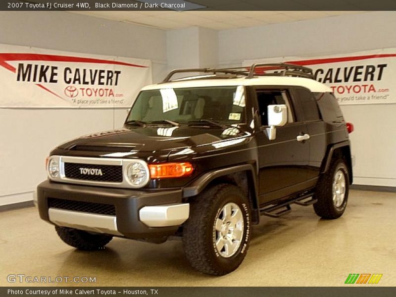 Black Diamond / Dark Charcoal 2007 Toyota FJ Cruiser 4WD