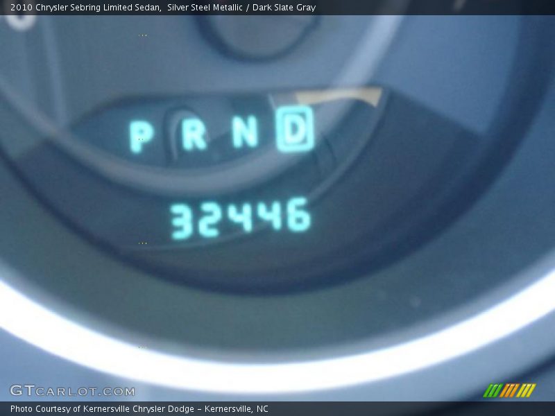 Silver Steel Metallic / Dark Slate Gray 2010 Chrysler Sebring Limited Sedan