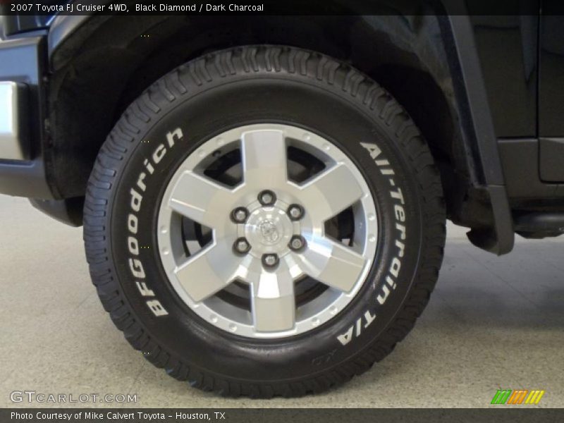 Black Diamond / Dark Charcoal 2007 Toyota FJ Cruiser 4WD