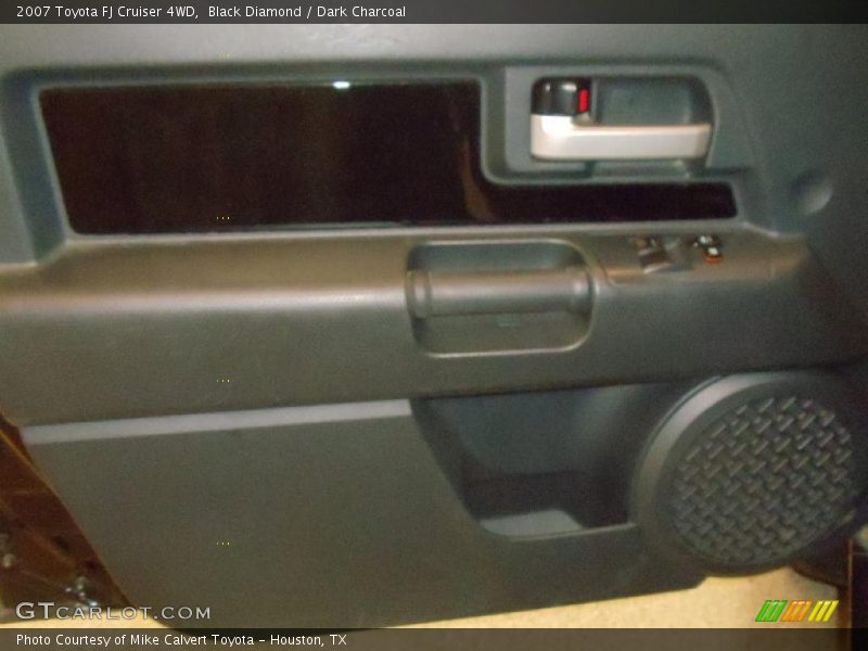 Black Diamond / Dark Charcoal 2007 Toyota FJ Cruiser 4WD