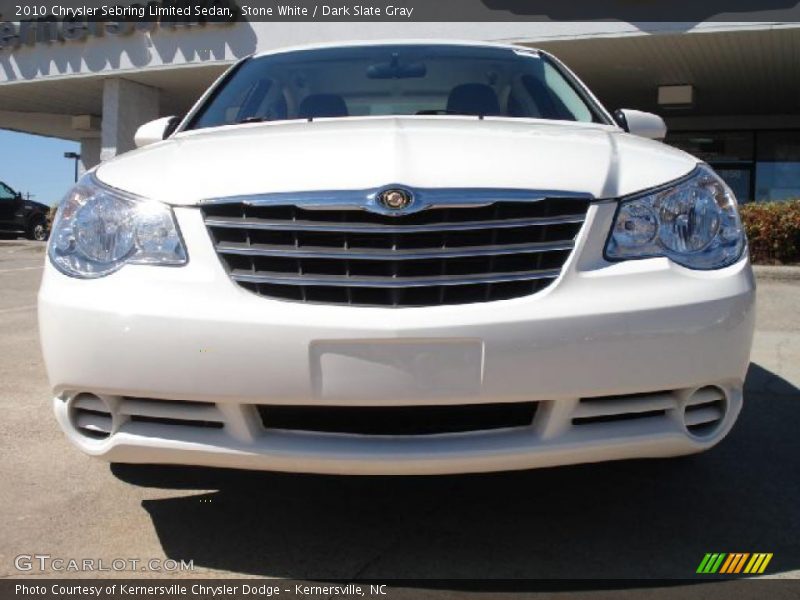 Stone White / Dark Slate Gray 2010 Chrysler Sebring Limited Sedan