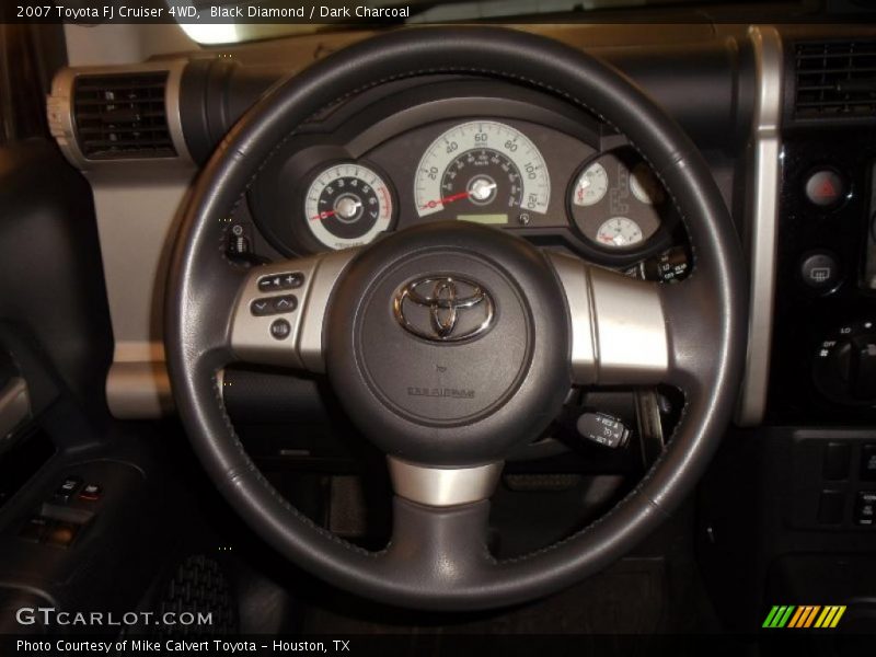 Black Diamond / Dark Charcoal 2007 Toyota FJ Cruiser 4WD