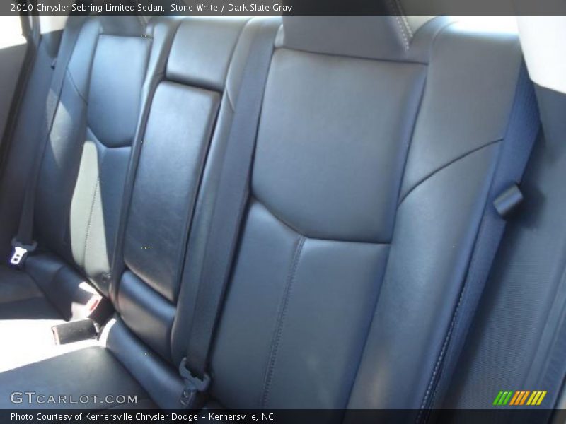 Stone White / Dark Slate Gray 2010 Chrysler Sebring Limited Sedan