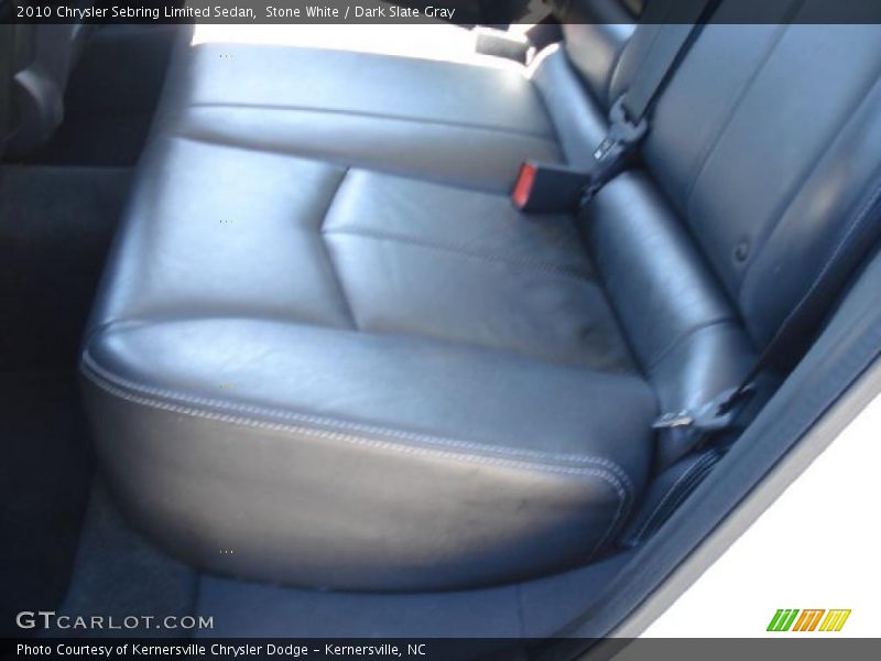 Stone White / Dark Slate Gray 2010 Chrysler Sebring Limited Sedan