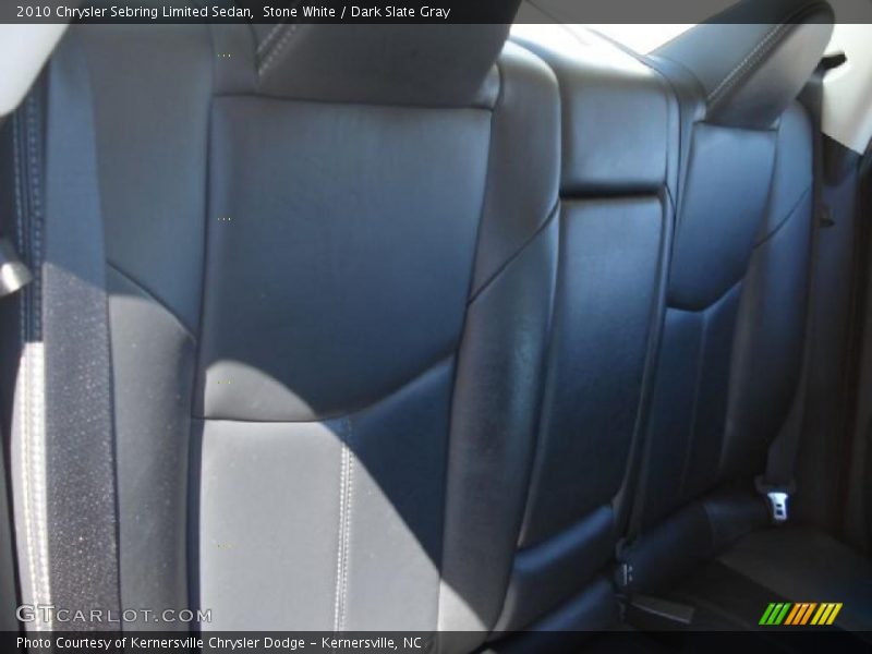 Stone White / Dark Slate Gray 2010 Chrysler Sebring Limited Sedan